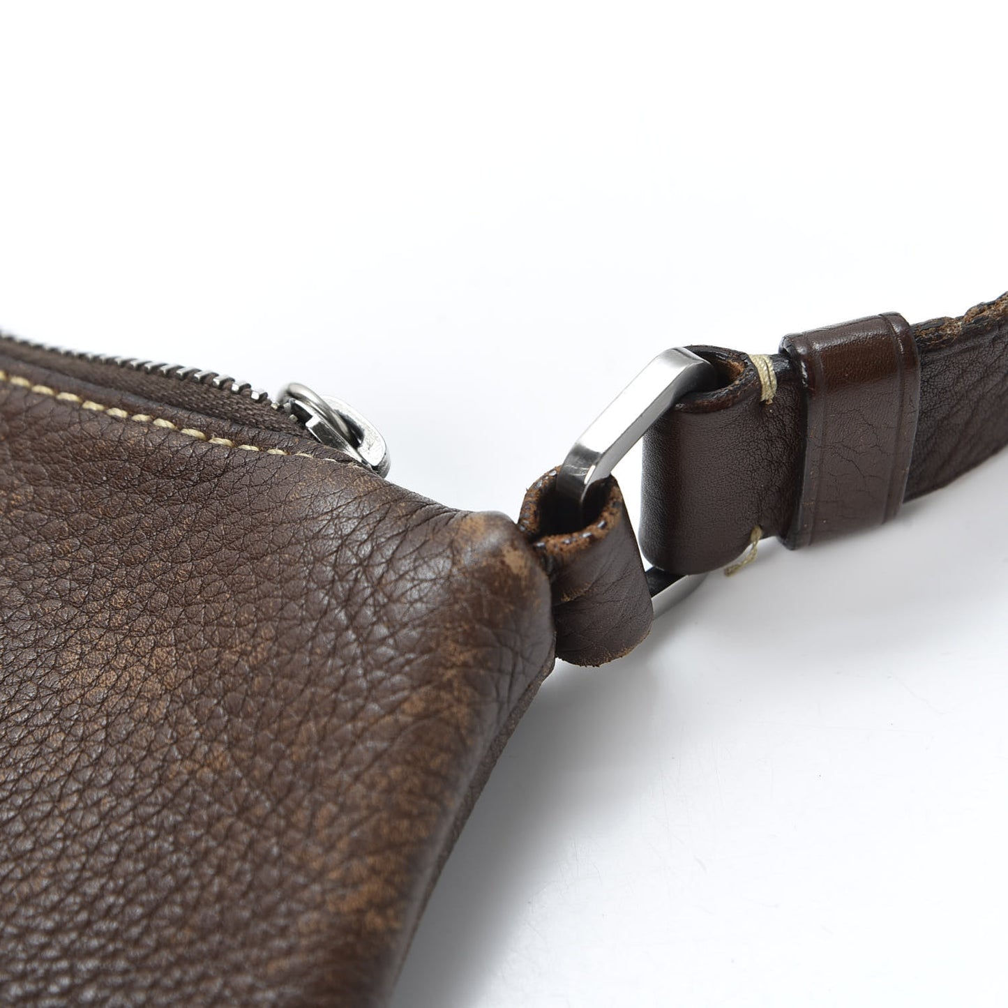 Vitello Daino Shoulder Bag Bruciato