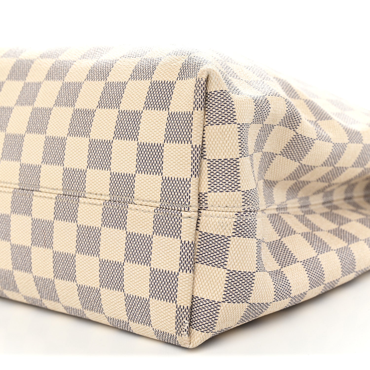 Louis Vuitton Damier Azur Graceful MM Rose Ballerine 9 of 14