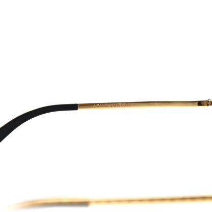 Louis Vuitton Metal Monogram Grease Sunglasses Z1172W Dark Gun 5 of 6