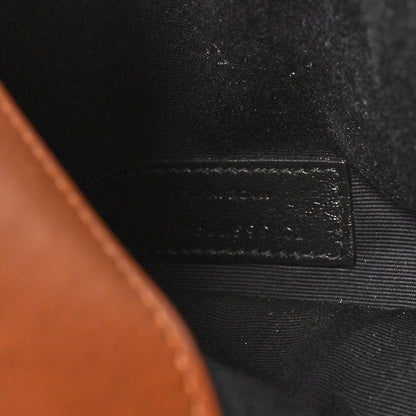 Saint Laurent Canvas Uptown Pouch Natural Beige Brick 6 of 7