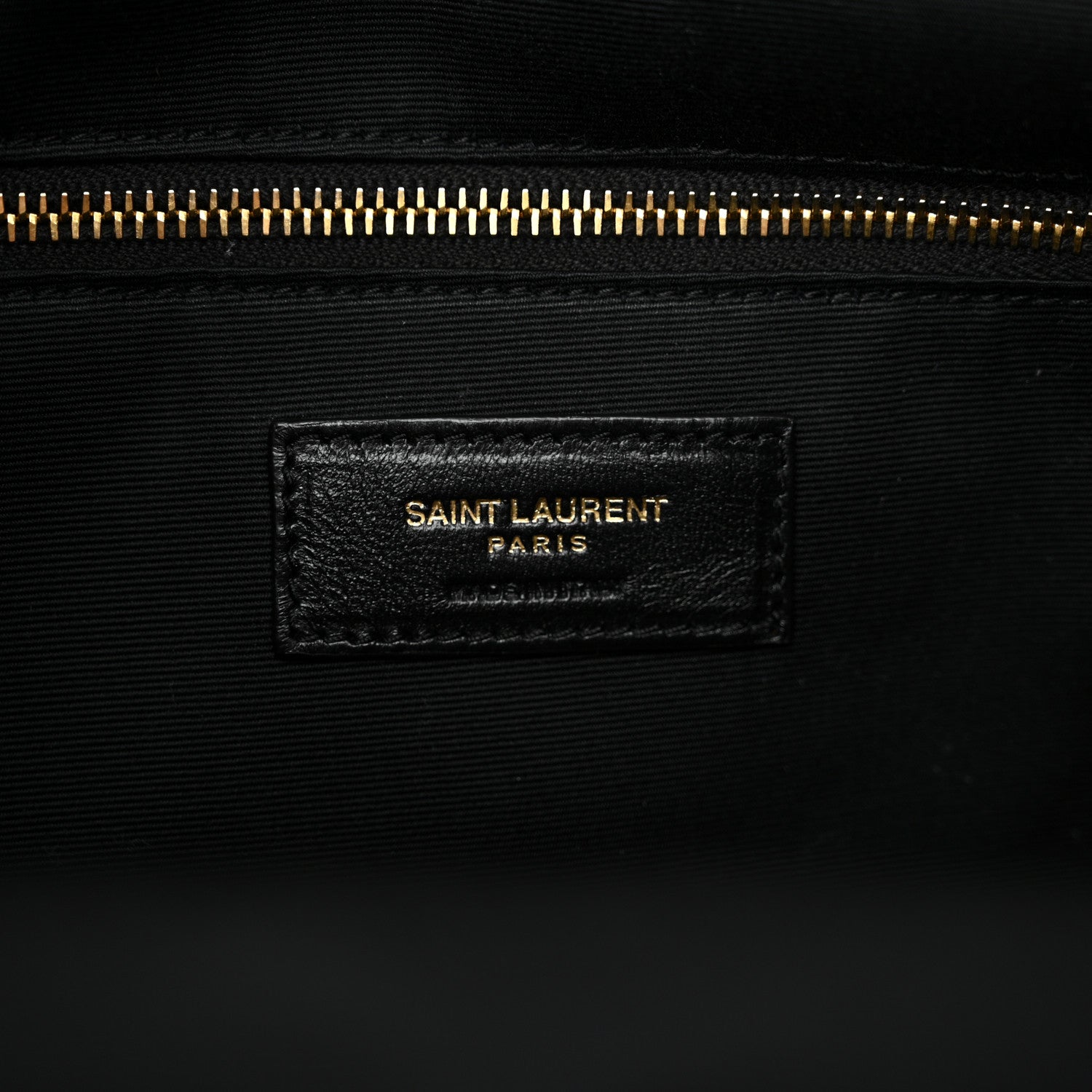 Saint Laurent Lambskin Matelasse Monogram Joe Backpack Black 6 of 11