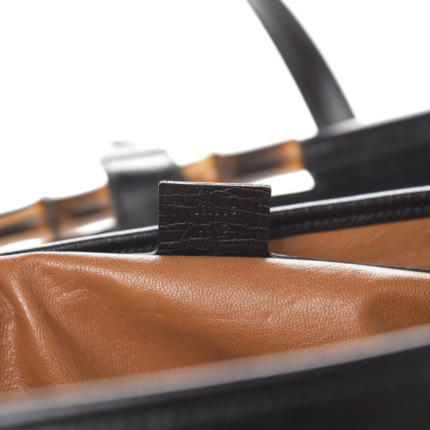 Calfskin Bamboo Bullet Black