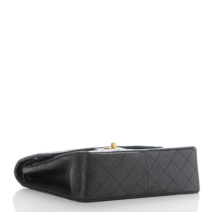Chanel Lambskin Quilted Medium Double Flap Black 5 of 9