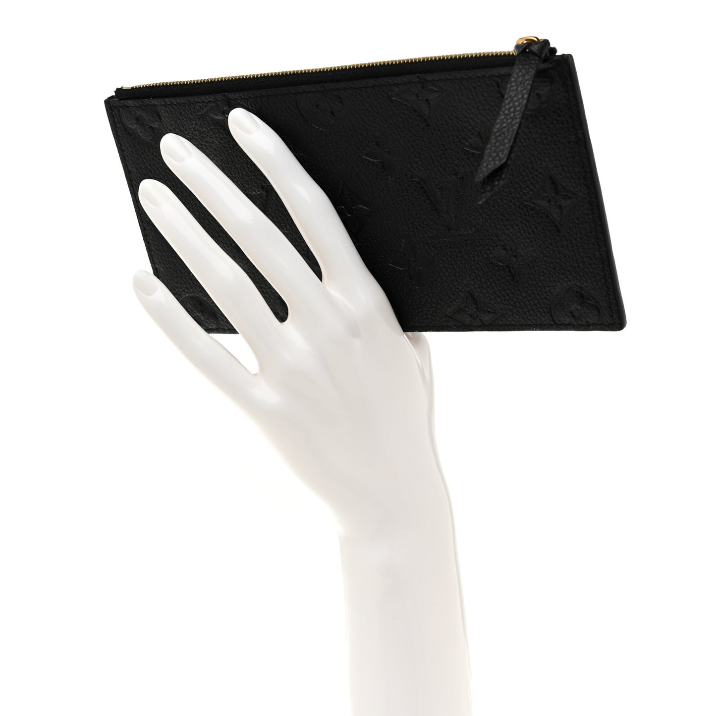 Empreinte Felicie Chain Wallet Zippered Insert Black