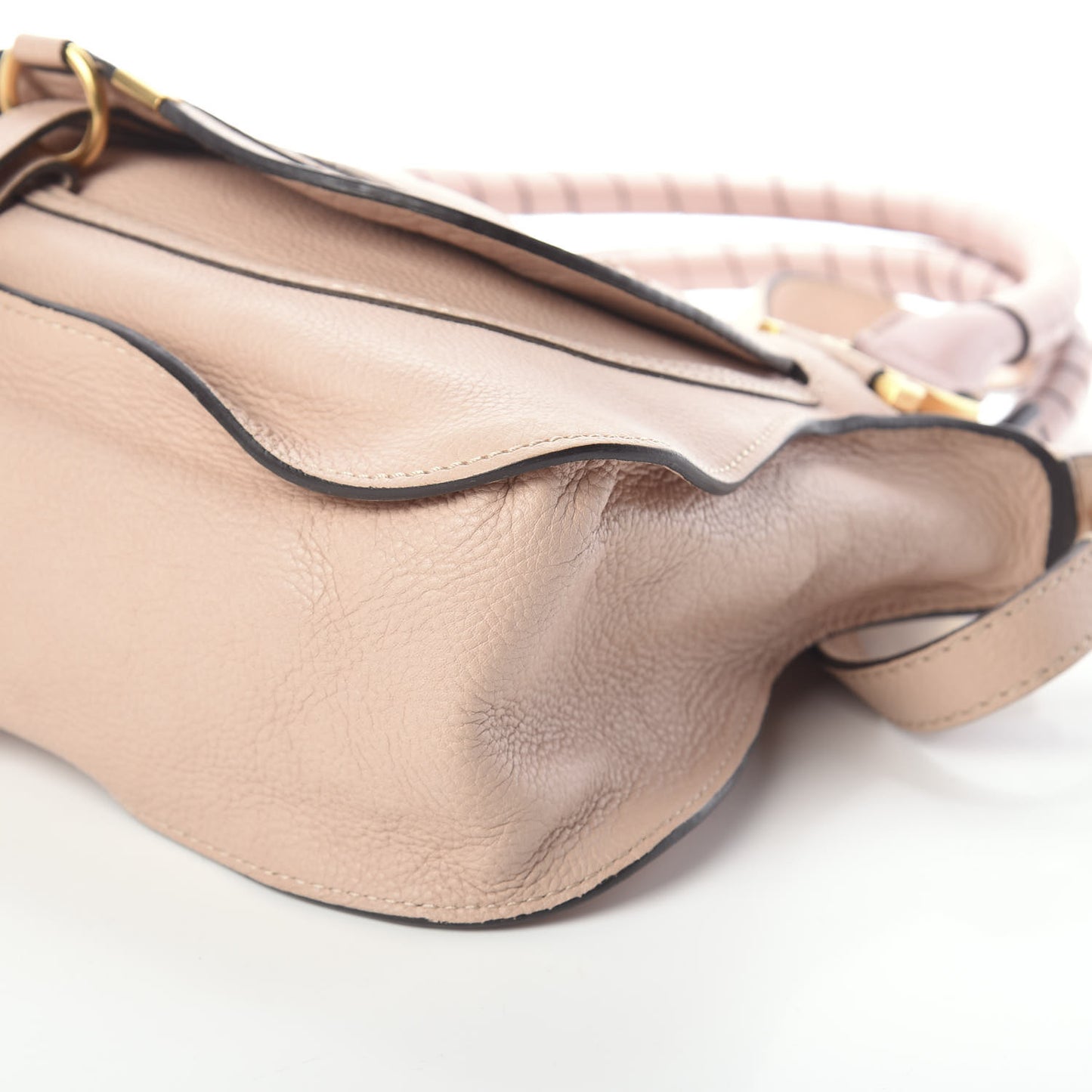 Calfskin Medium Marcie Satchel Blush Nude