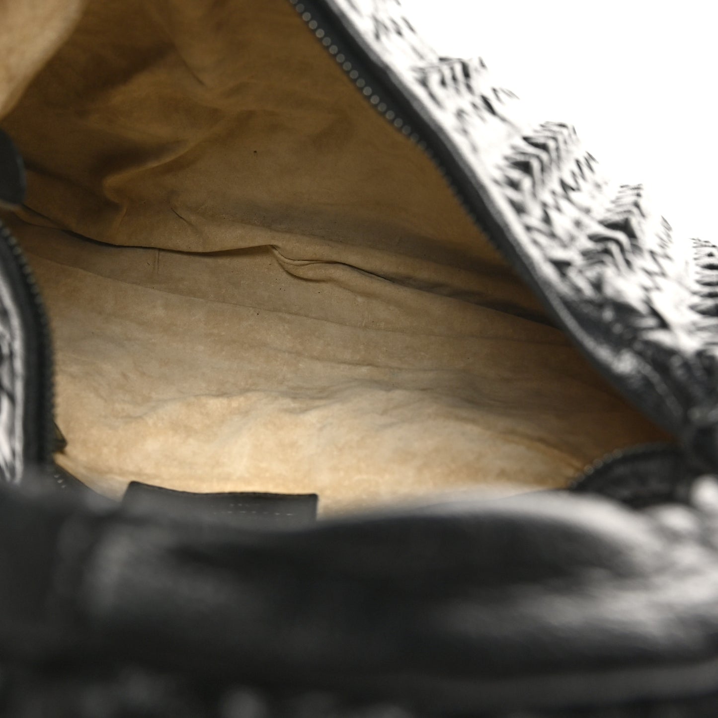 Nappa Intrecciato Medium Tornabuoni Hobo Black
