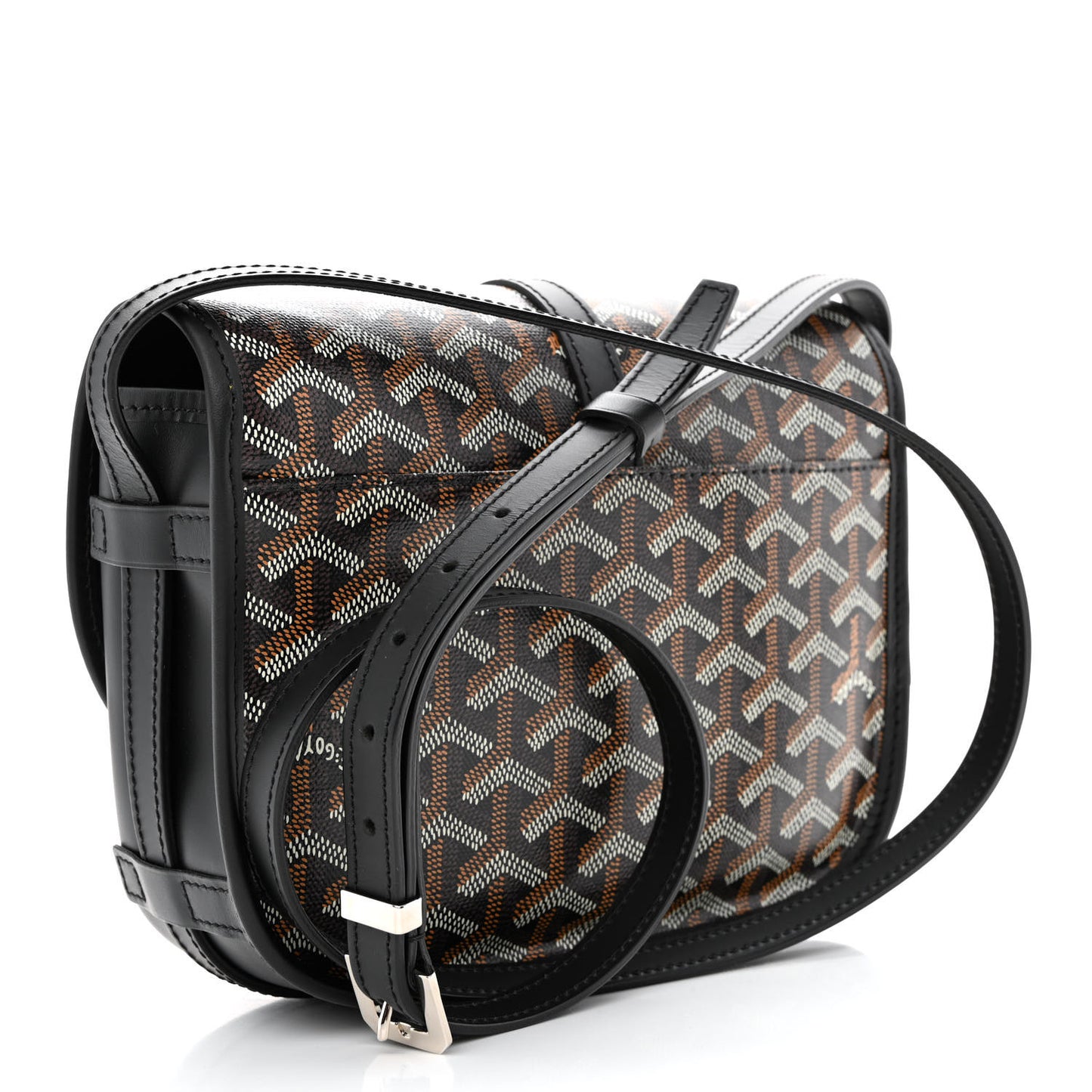 Goyardine Belvedere II PM Messenger Bag Black