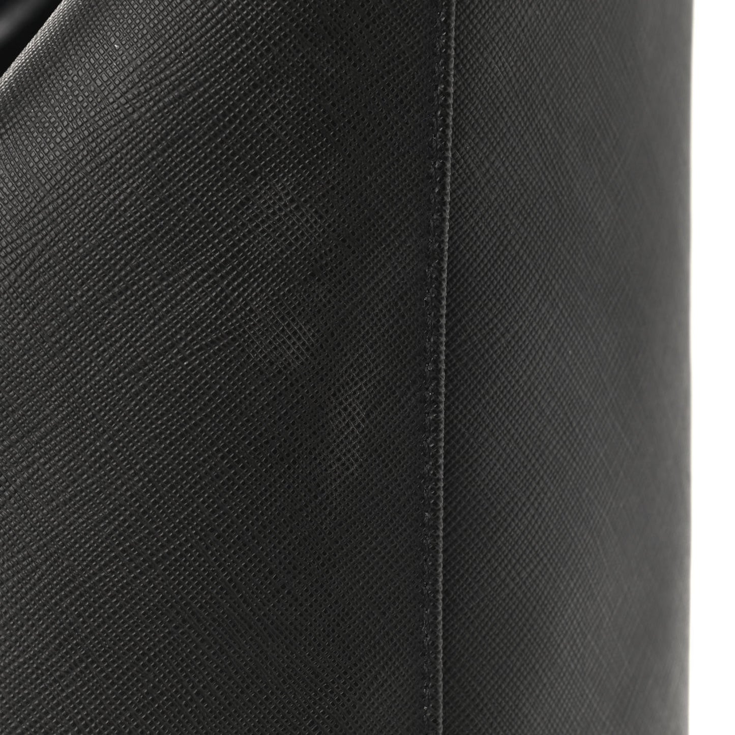 Textured Coated Canvas Rottweiler Pint Large Antigona Tote Black