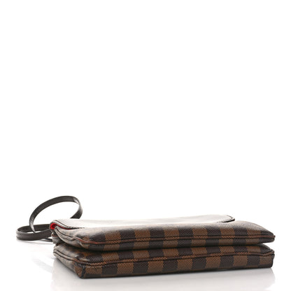 Louis Vuitton Damier Ebene Twice Cherry 4 of 15