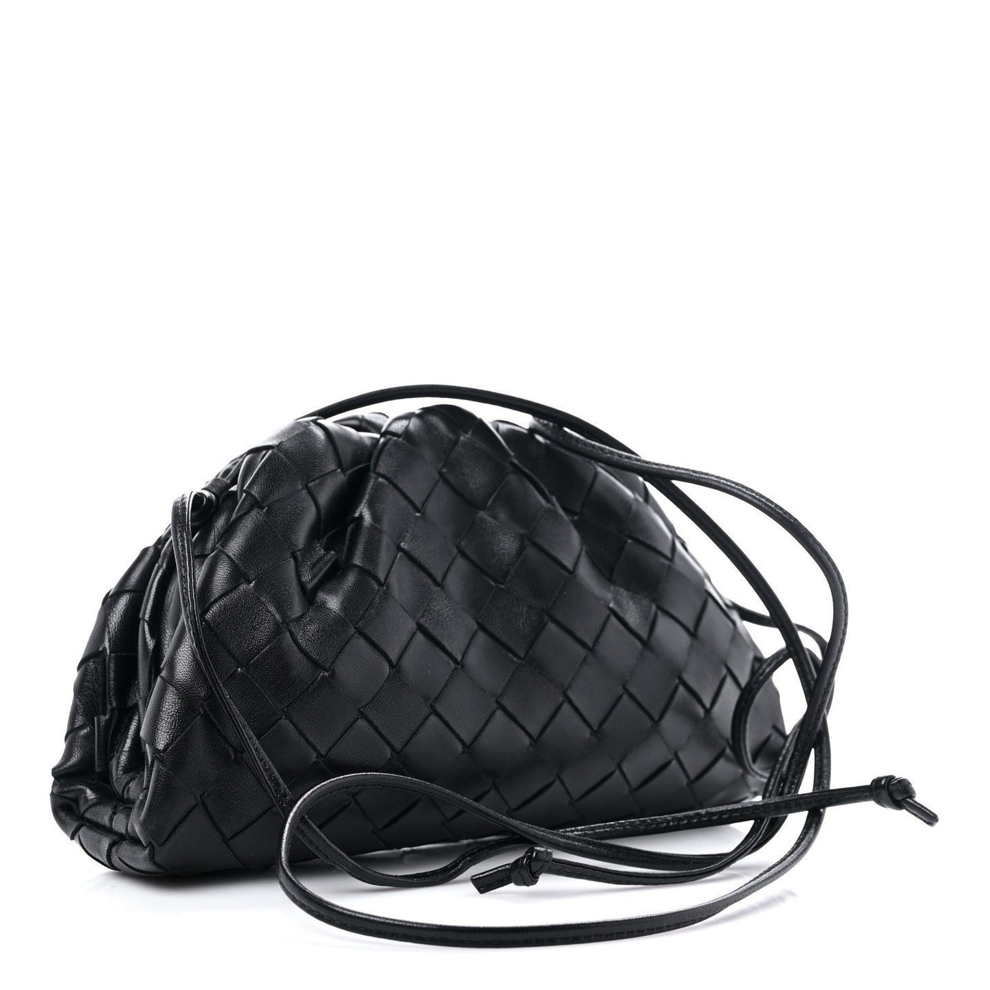 Nappa Intrecciato The Mini Pouch Black
