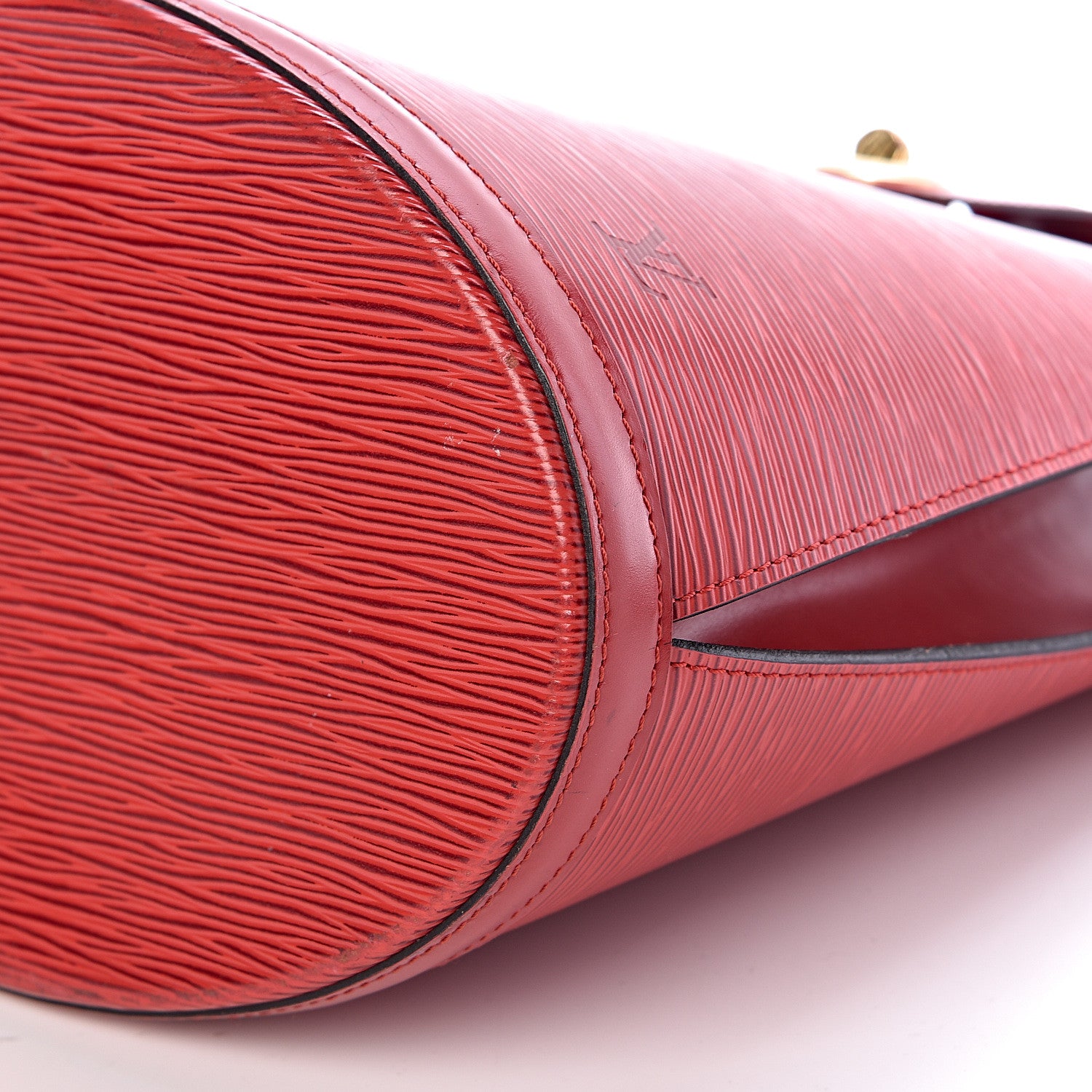 Louis Vuitton Epi Cluny Castillan Red 8 of 9