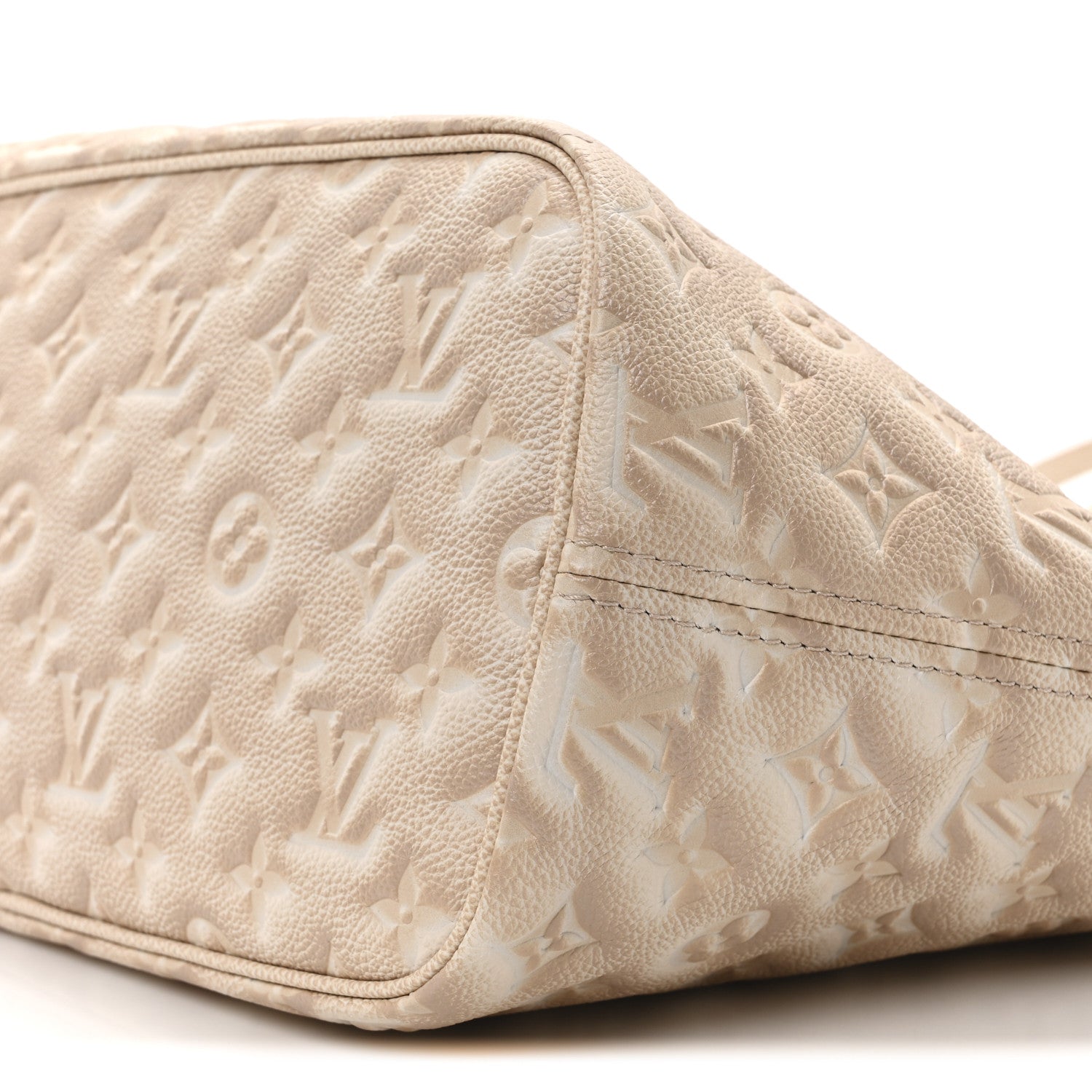 Louis Vuitton Empreinte Monogram Summer Stardust Neverfull MM Beige Clair 10 of 10