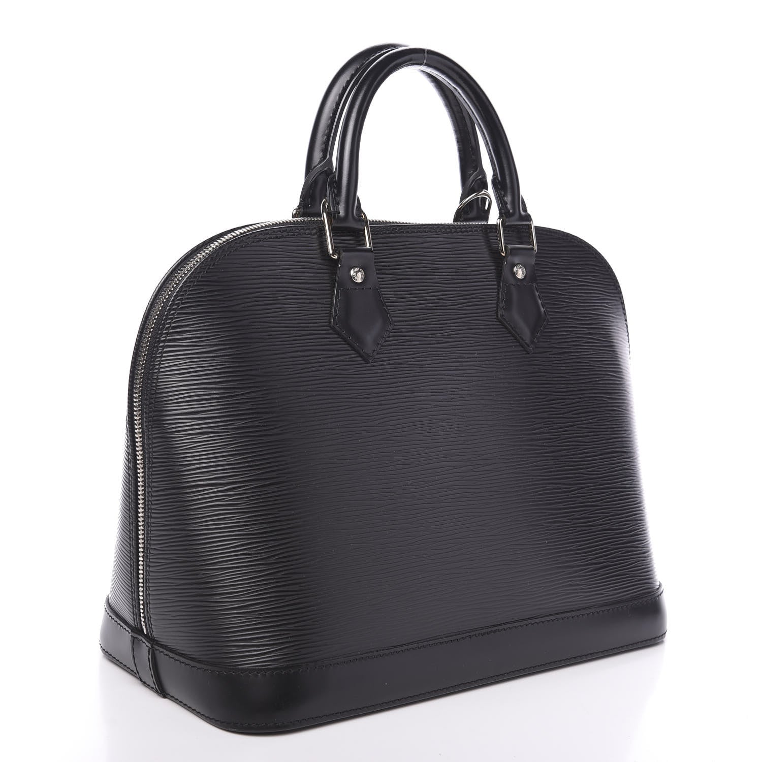 Louis Vuitton Epi Alma MM Black 2 of 8