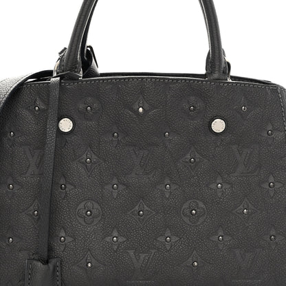 Louis Vuitton Empreinte Studded Montaigne BB Platine 7 of 10
