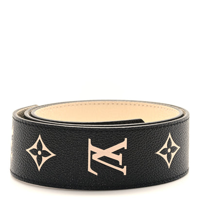 Louis Vuitton Empreinte Monogram Bandouliere Shoulder Strap Black Beige 2 of 4