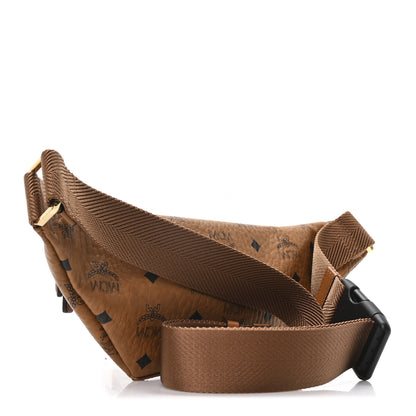 MCM Visetos Small Fusten Belt Bag Cognac 3 of 10