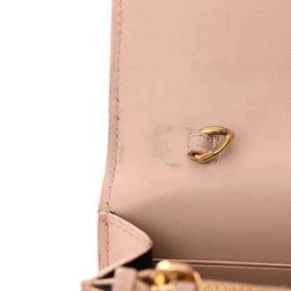 Saint Laurent Smooth Calfskin Classic Monogram Kate Tassel Chain Wallet Pale Pink 13 of 21