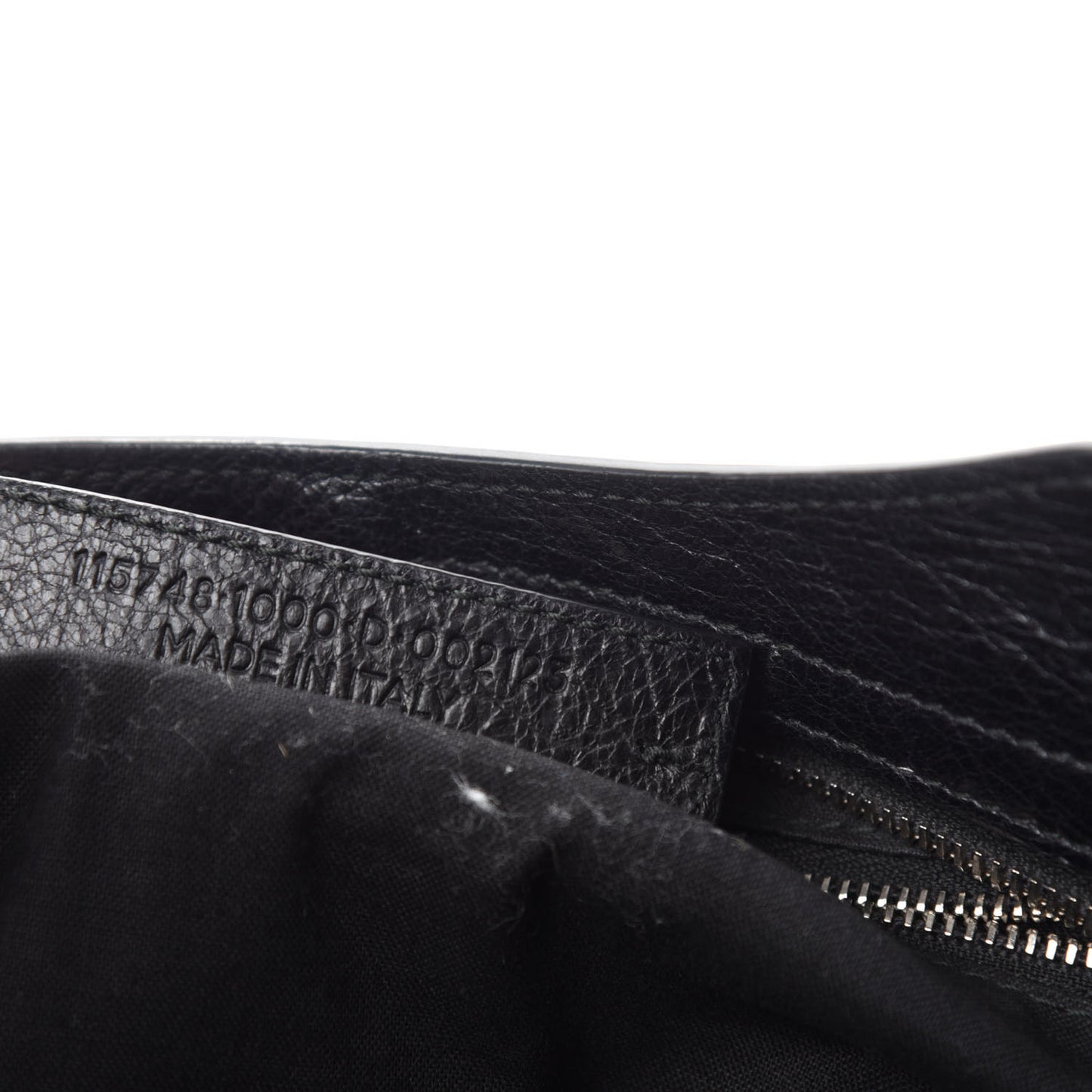 Agneau Classic Silver Hardware City Black