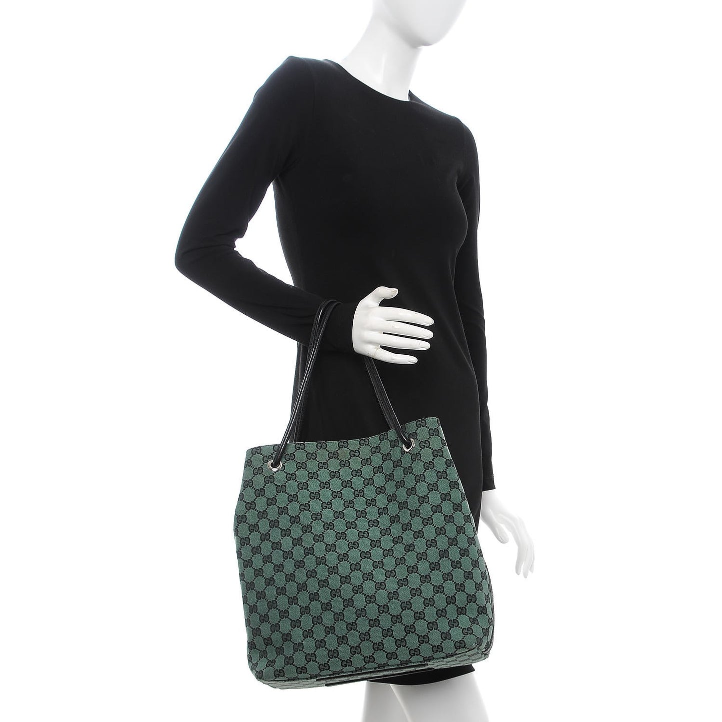 Monogram Gifford Tote Green