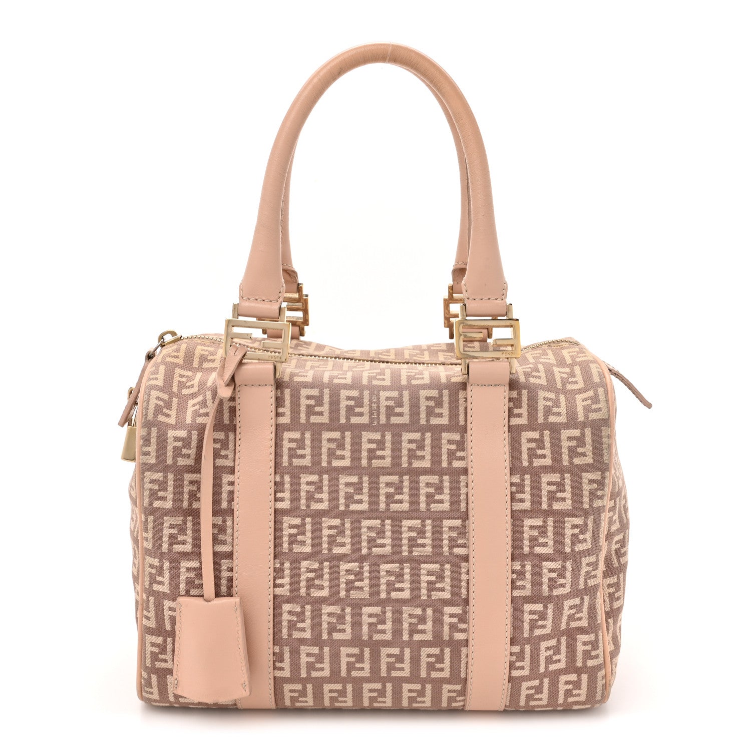 Fendi Zucchino Vitello Forever Boston Cipria 1 of 18