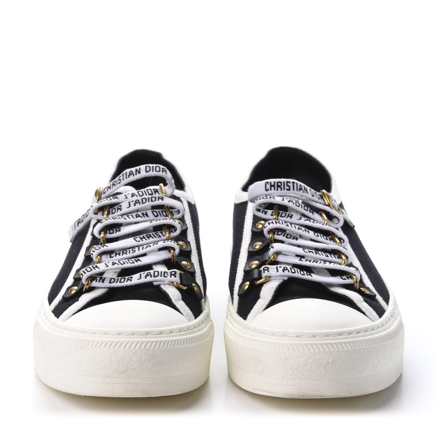 Canvas Walk'N'Dior Low Top Sneakers 36.5 Navy
