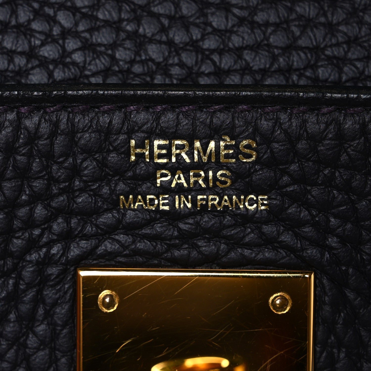 Hermes Togo Kelly Retourne 32 Raisin Prunoir 5 of 9