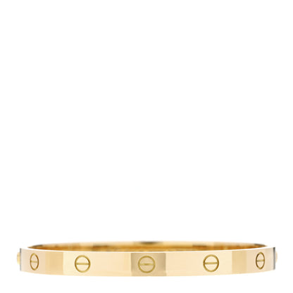 Cartier 18K Yellow Gold LOVE Bracelet 19 1 of 8