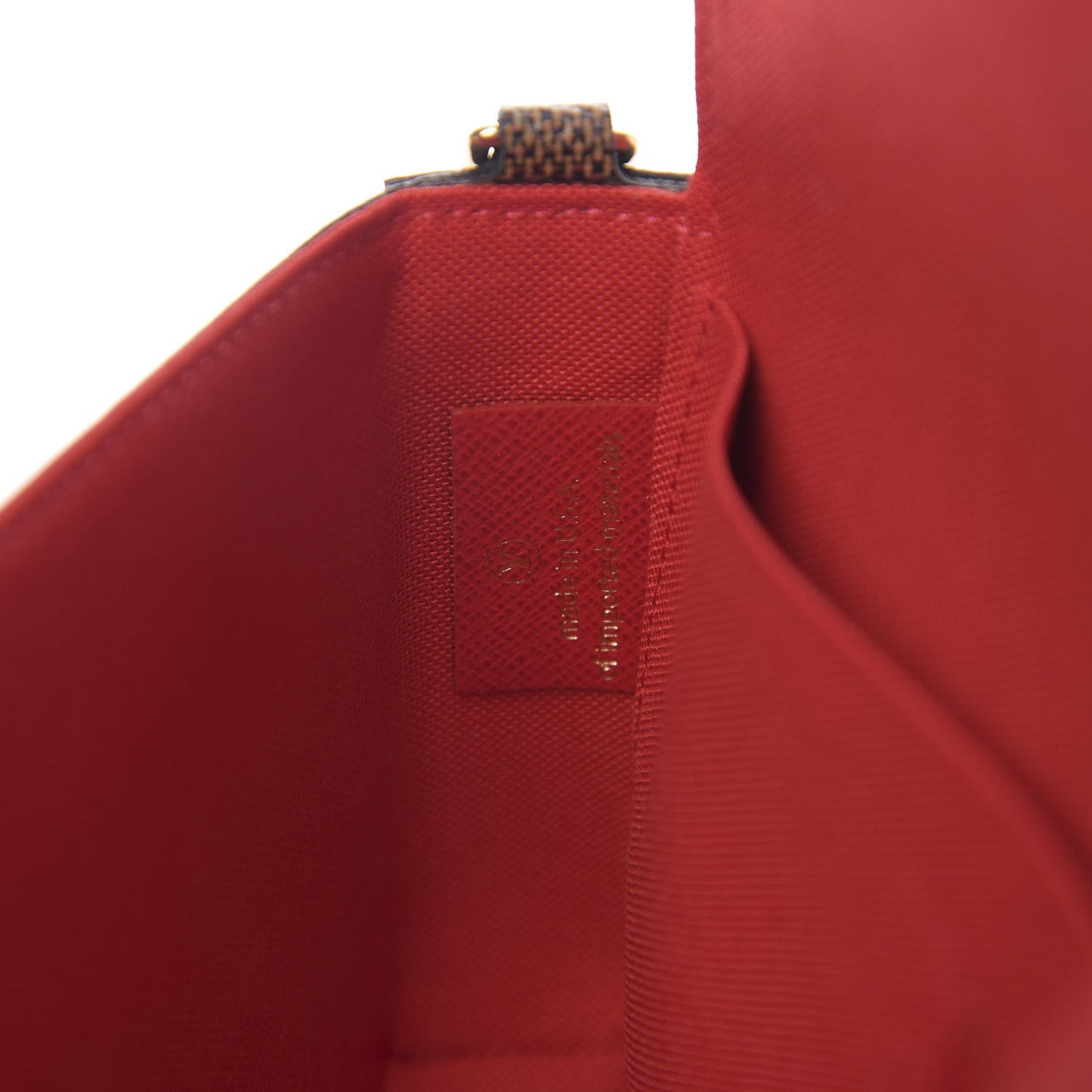 Damier Ebene Pochette Felicie Chain Wallet