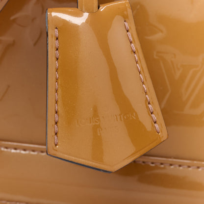 Louis Vuitton Vernis Alma BB Rose Velours 9 of 14