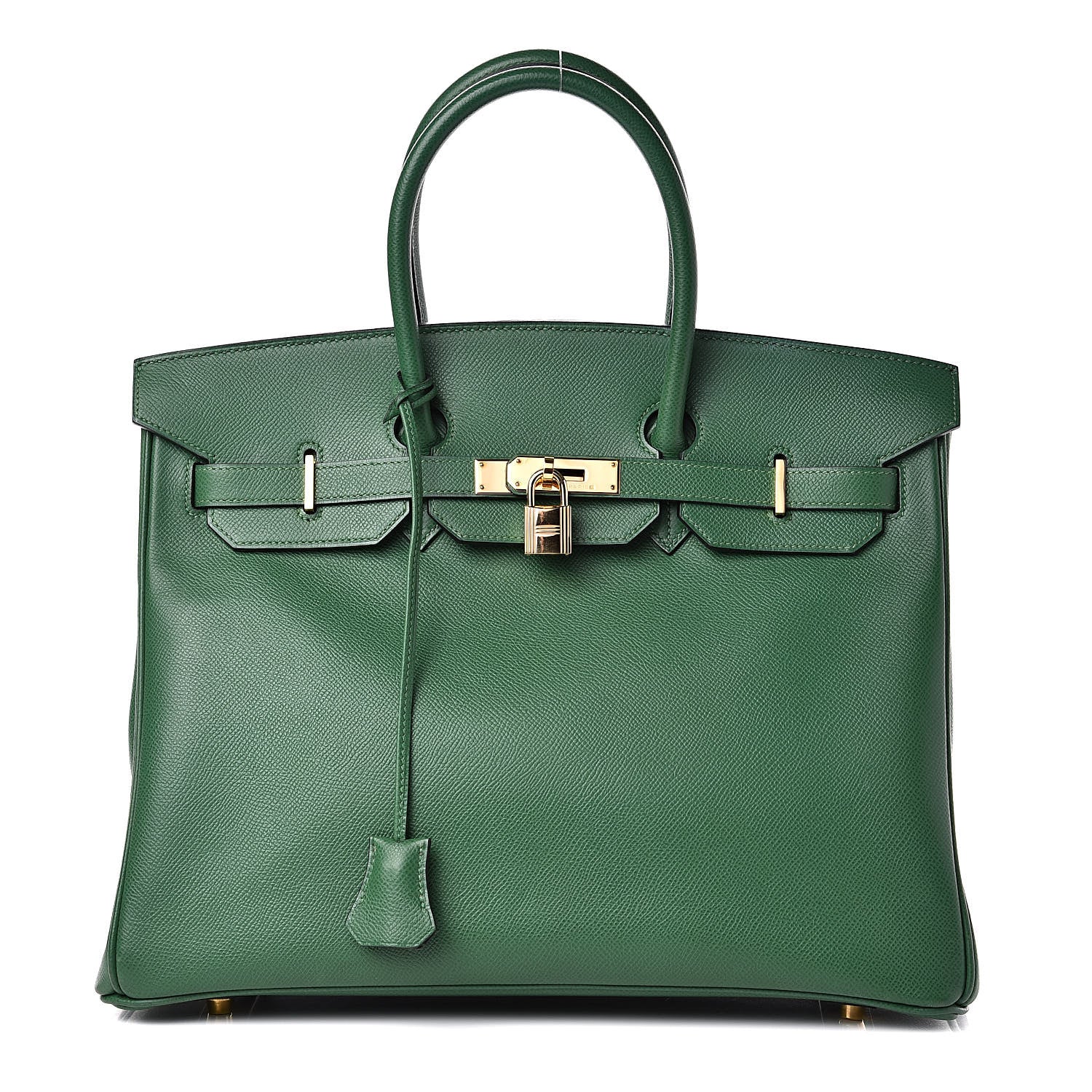 Hermes Epsom Birkin 35 Vert Bengale 1 of 28