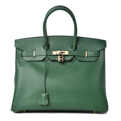 Hermes Epsom Birkin 35 Vert Bengale 1 of 28