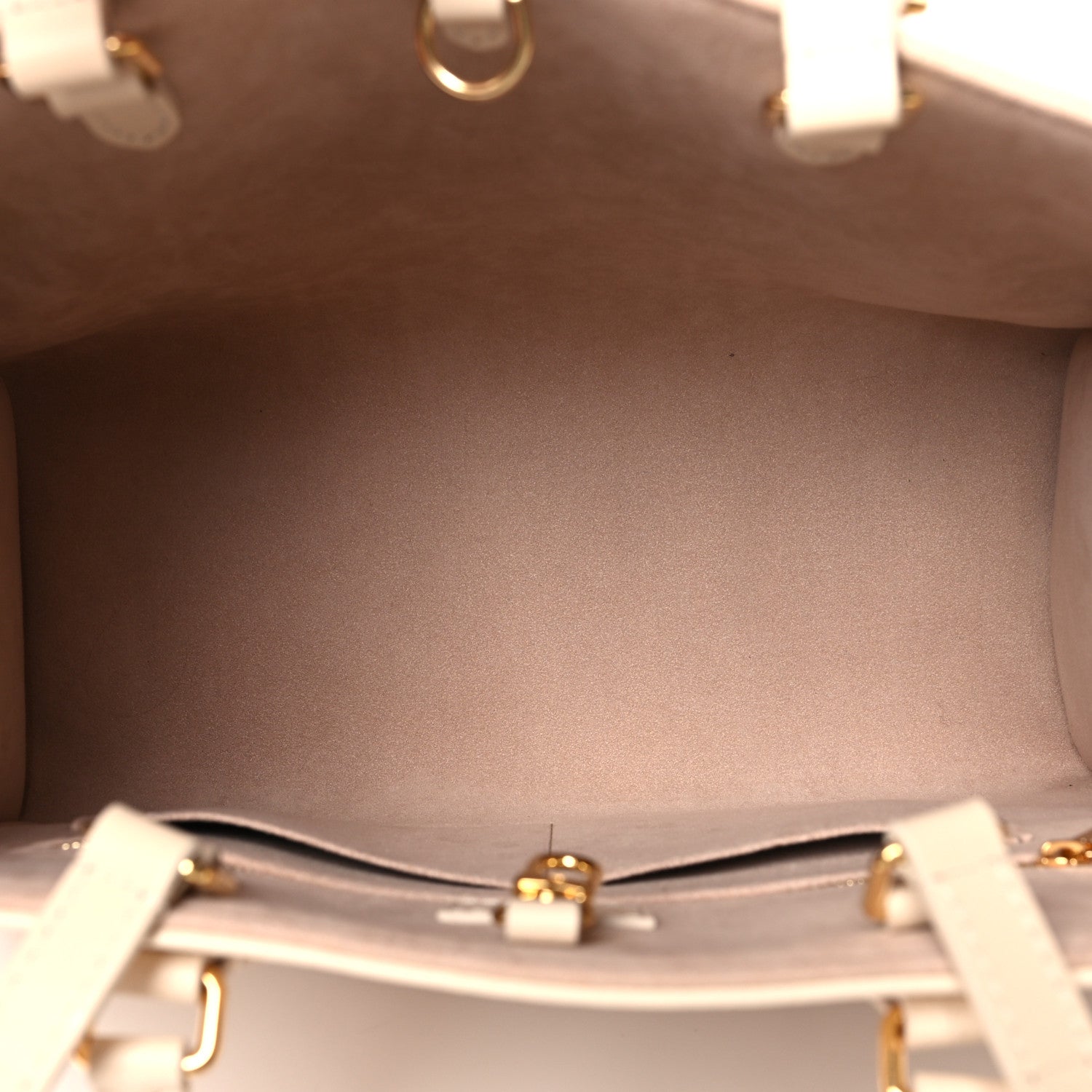 Louis Vuitton Empreinte Monogram Giant Onthego MM Creme Rose Trianon 5 of 11