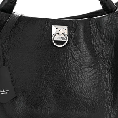 Mulberry High Shine Calfskin Iris Tote Black 9 of 11