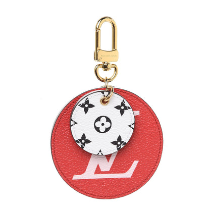 Louis Vuitton Monogram Giant Bag Charm Key Holder Rouge 1 of 3