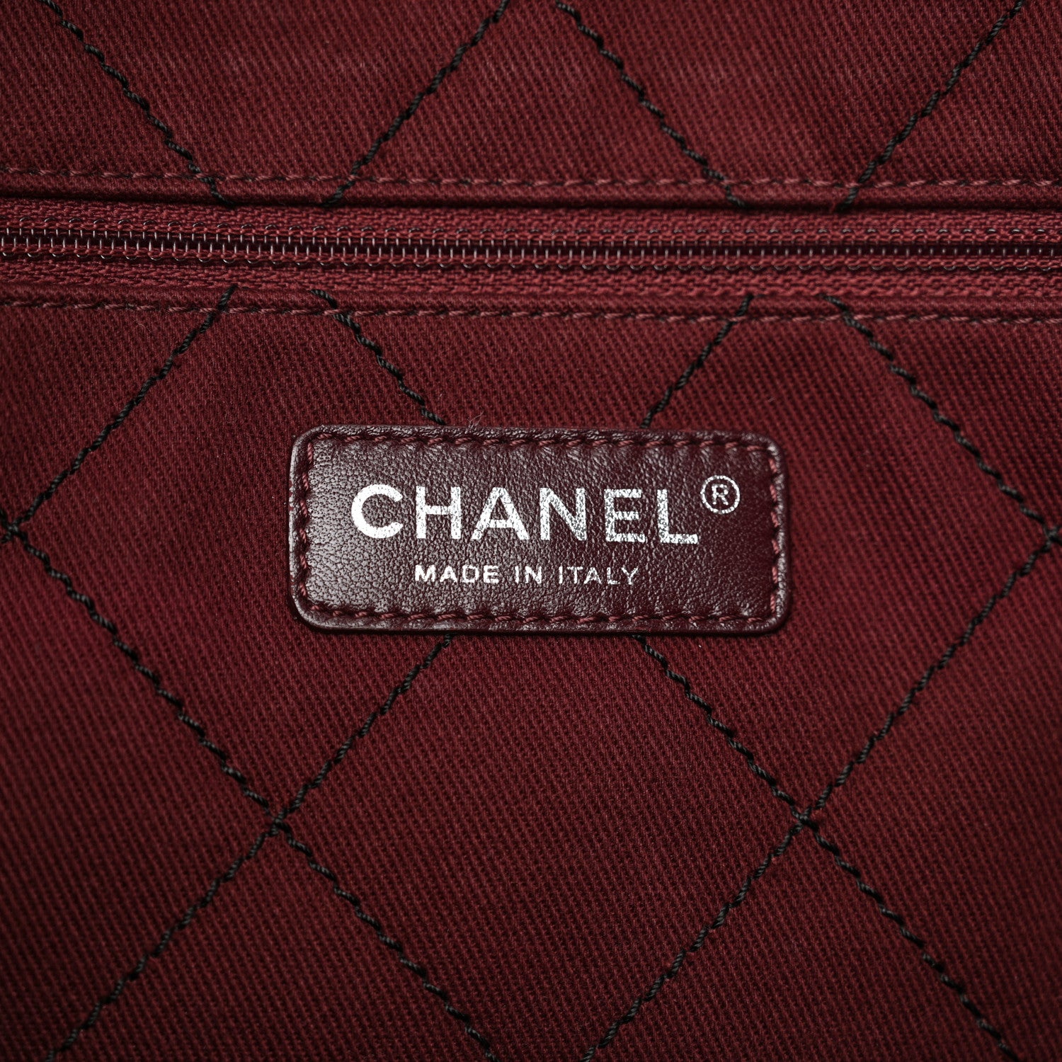 Chanel Grained Calfskin Quilted Small Daily Shopping Tote Black 7 of 14