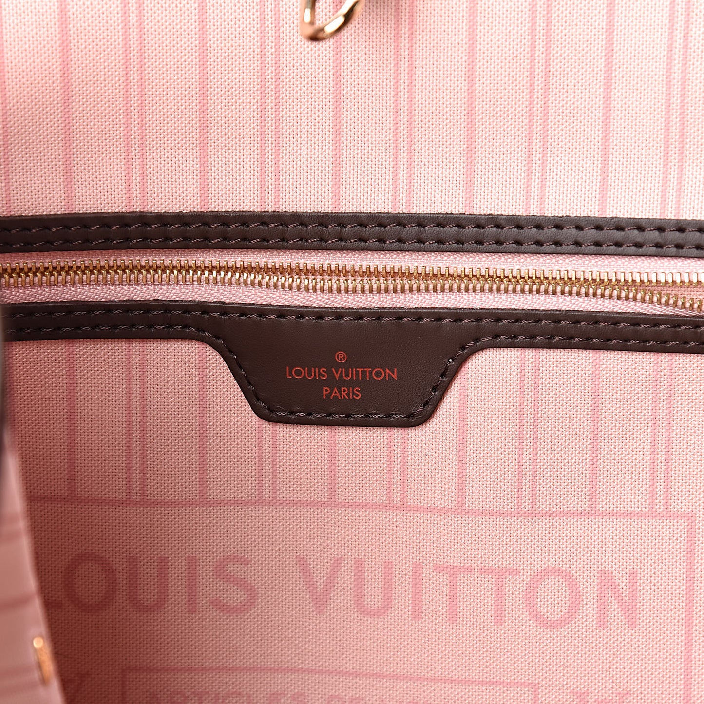 Damier Ebene Neo Neverfull MM Rose Ballerine