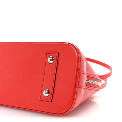 Louis Vuitton Epi Alma BB Carmine 9 of 9