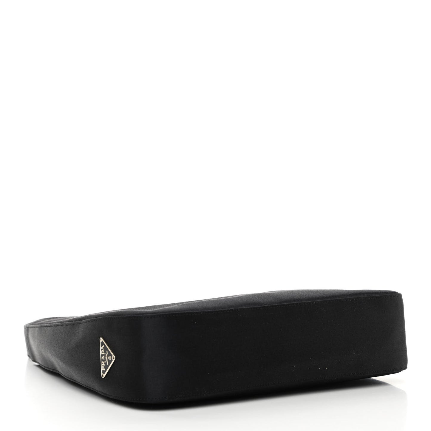 Satin Raso Shoulder Bag Black