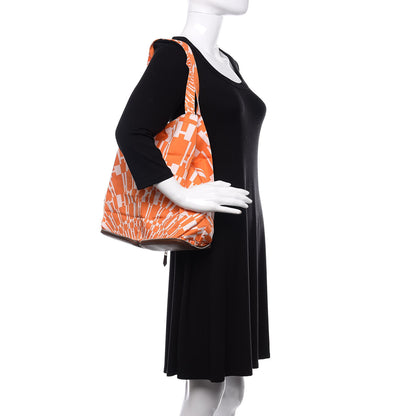 Hermes Buffle Silky Pop Shopper Tote Orange 2 of 14