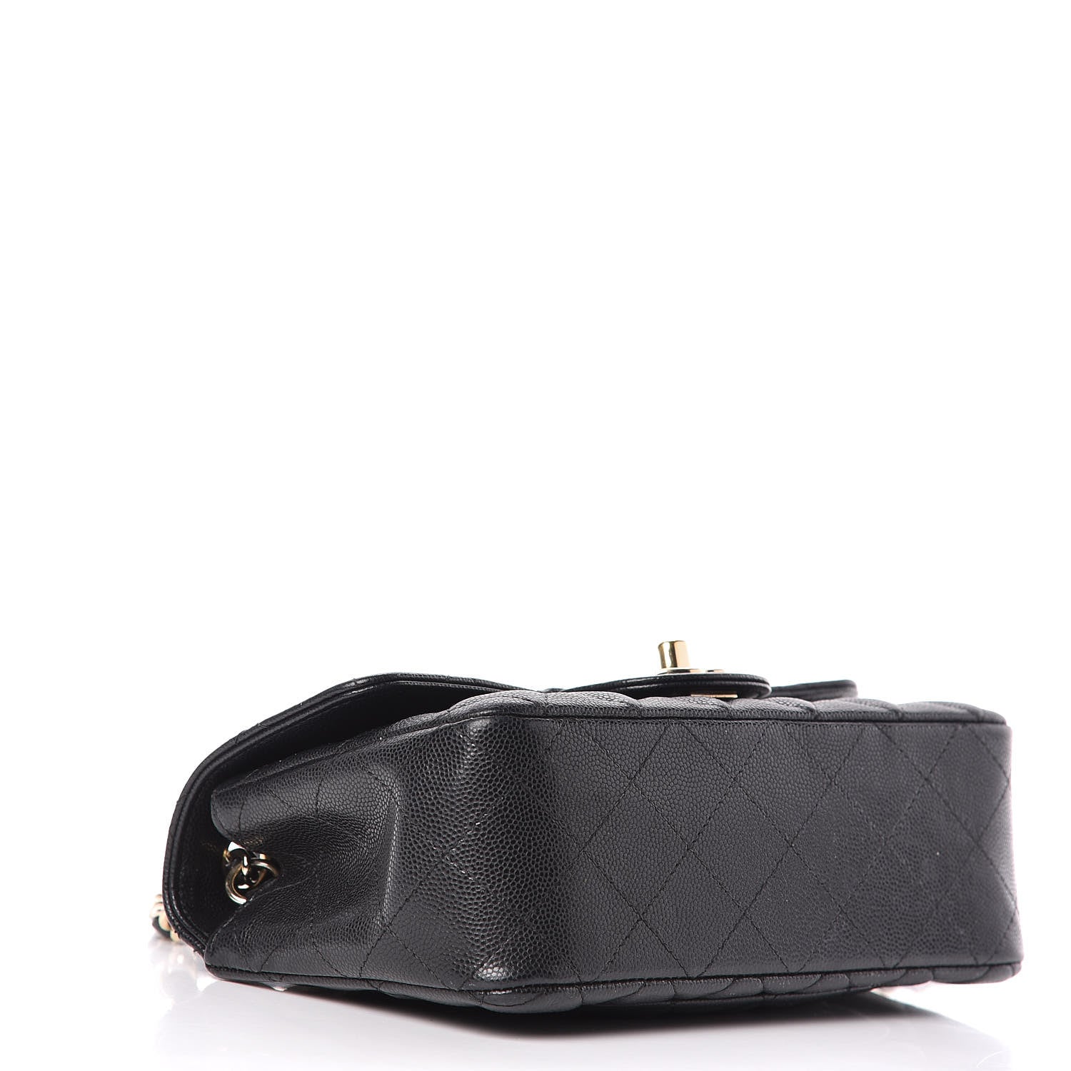 Chanel Caviar Quilted Mini Rectangular Flap Black 4 of 12