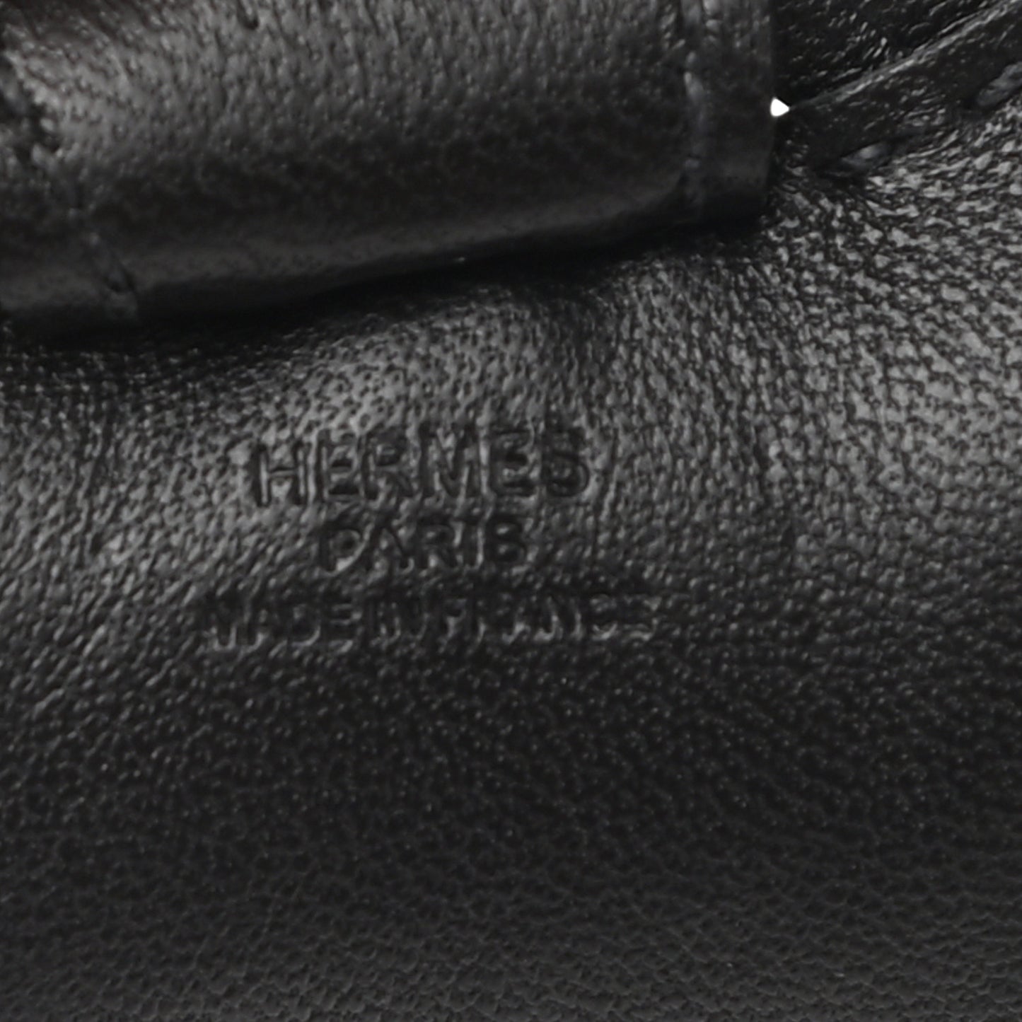Milo Lambskin Grigri Rodeo Horse Bag Charm MM So Black