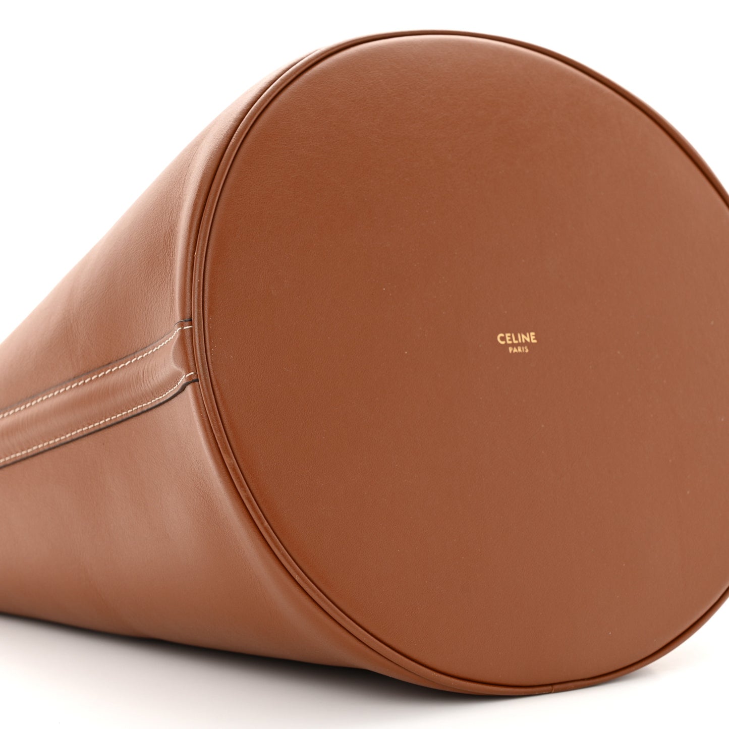 Smooth Calfskin Bucket 16 Bag Tan
