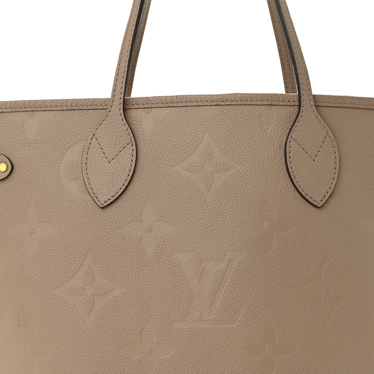 Louis Vuitton Empreinte Monogram Giant Neverfull MM Tourterelle 7 of 13