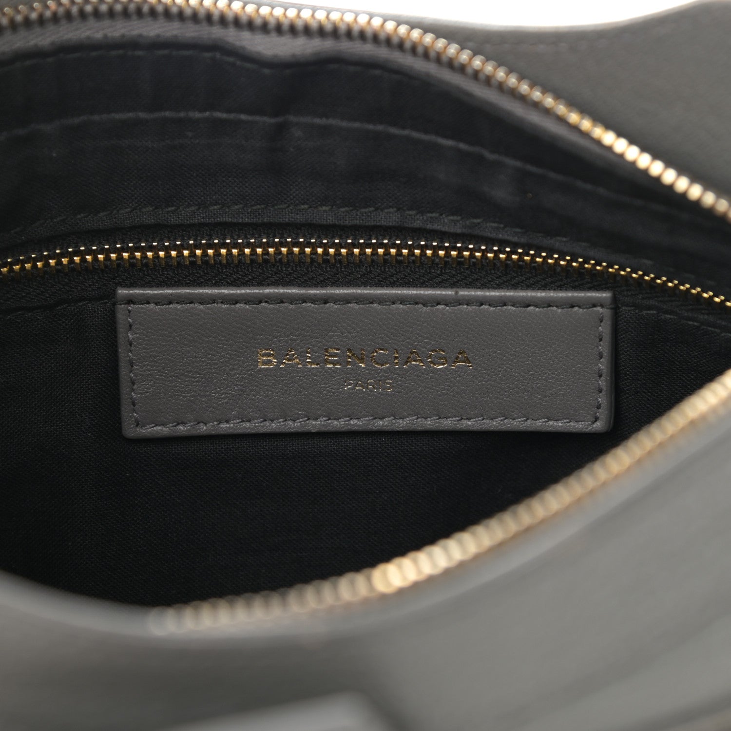 Balenciaga Chevre Gold Metallic Edge Hardware Hip Gris Acier 6 of 15