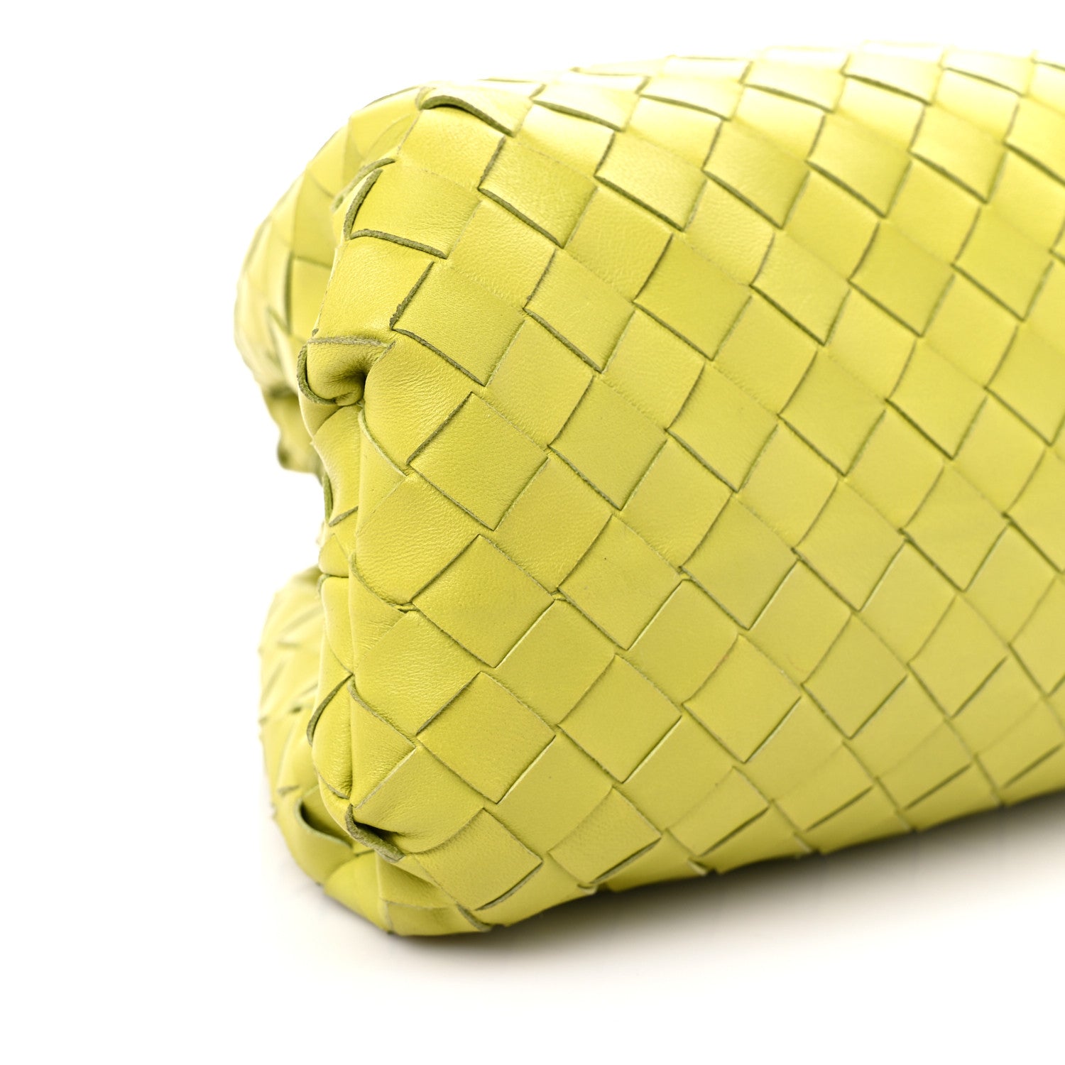 Bottega Veneta Nappa Maxi Intrecciato The Pouch Oversized Clutch Kiwi 8 of 10