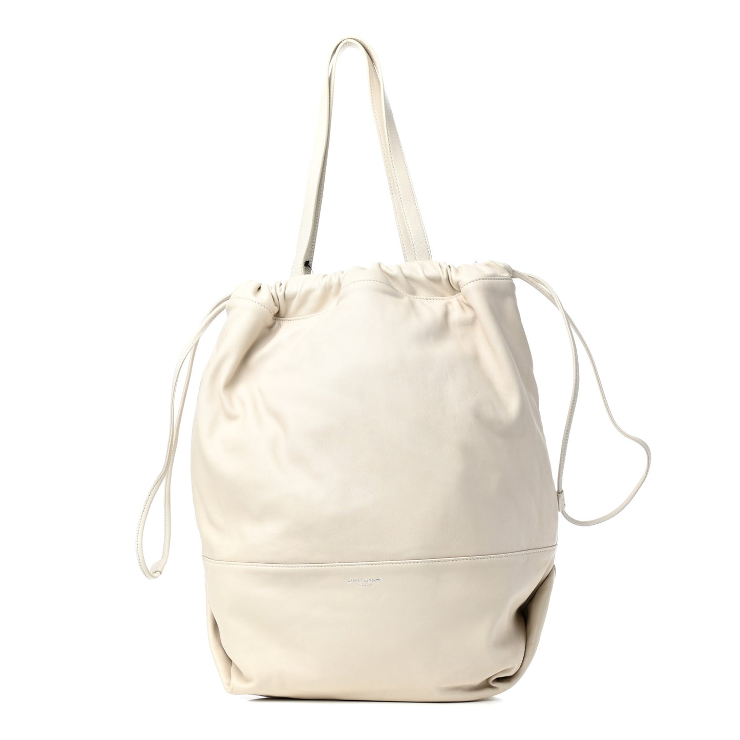 Lambskin West Shopping Bag Crema Soft