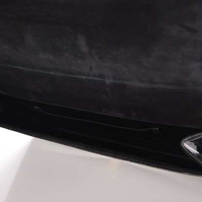 Saint Laurent Patent Monogram Large Belle De Jour Clutch Black 5 of 7