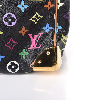 Louis Vuitton Monogram Multicolor Speedy 30 Black 11 of 11