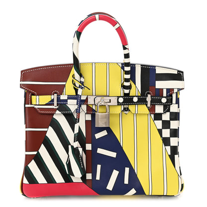 Hermes Swift One Two Three And Away We Go Birkin 25 Multicolor 1 of 11