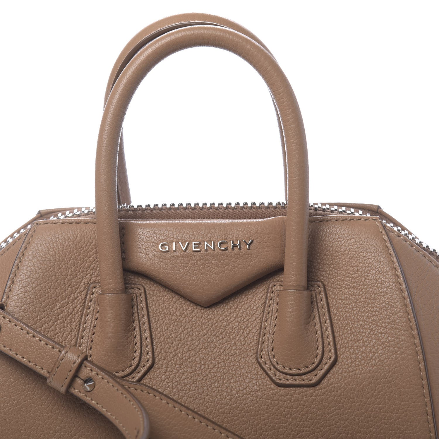 Givenchy Sugar Goatskin Mini Antigona Light Beige 11 of 13